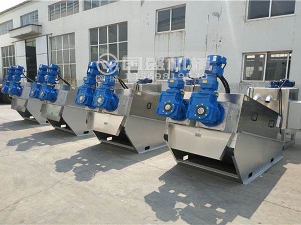 叠螺挤压脱水机 叠螺挤压脱水机